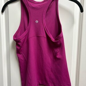 lululemon athletica Fuchsia Racerback Tank Top